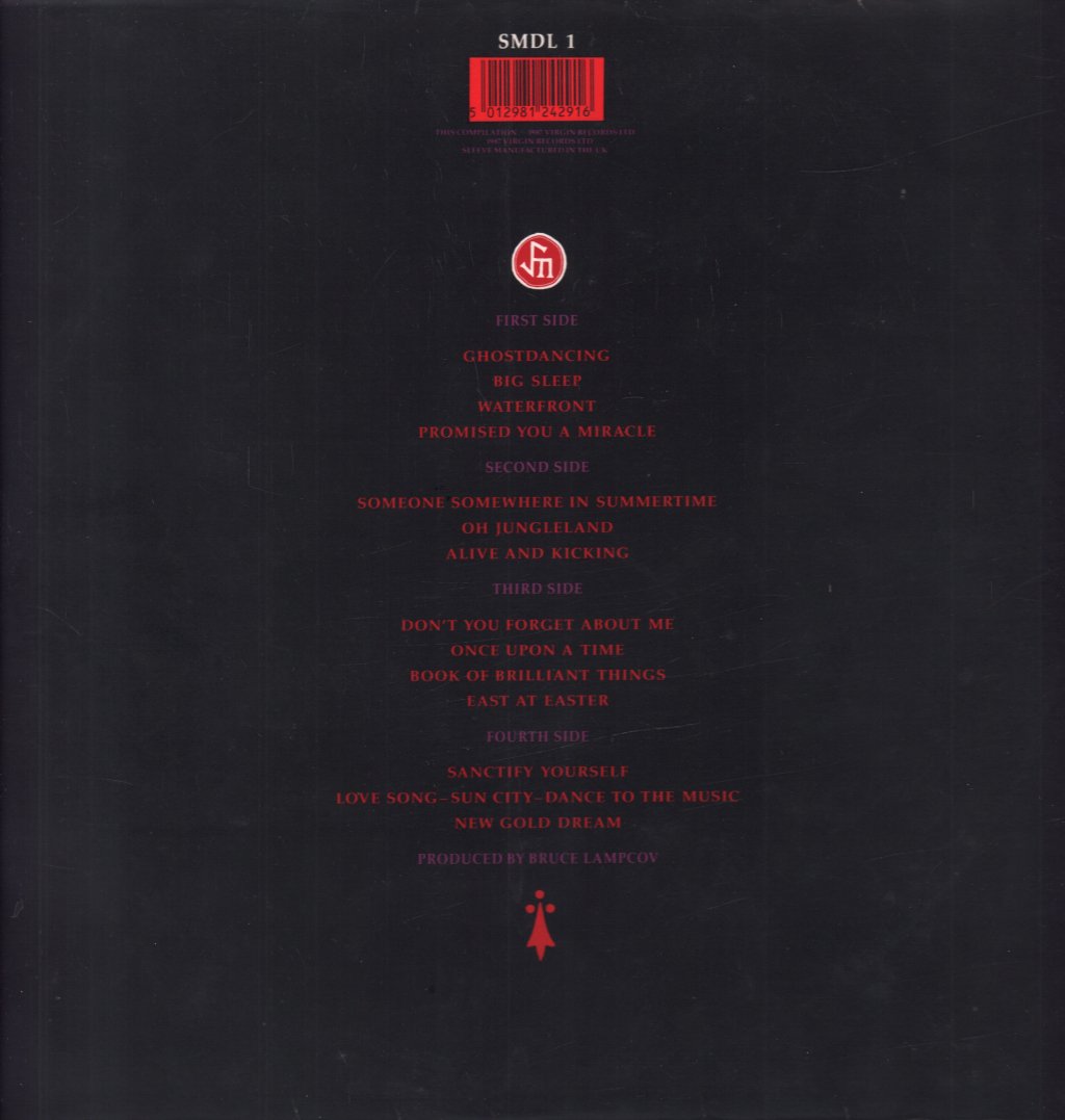 Simple Minds - Live In The City Of Light - Double Lp
