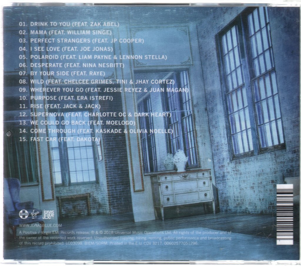 Jonas Blue - Blue - Cd