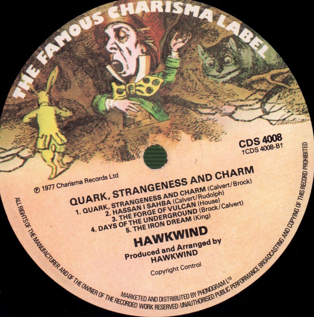Hawkwind - Quark Strangeness And Charm - Lp