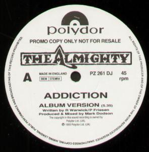 Almighty - Addiction - 12 Inch