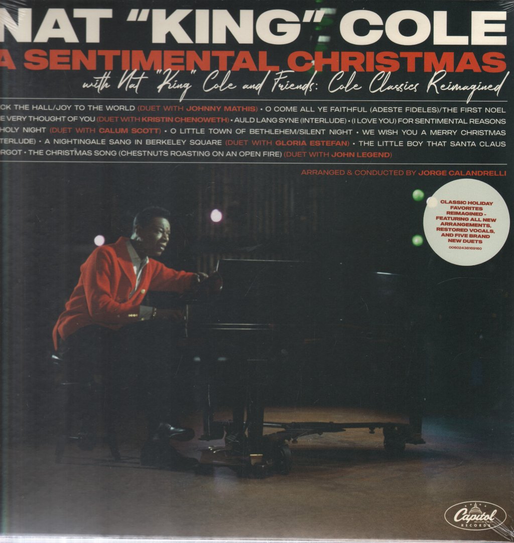 Nat King Cole - A Sentimental Christmas (With Nat "King" Cole And Friends: Cole Classics Reimagined) - Lp