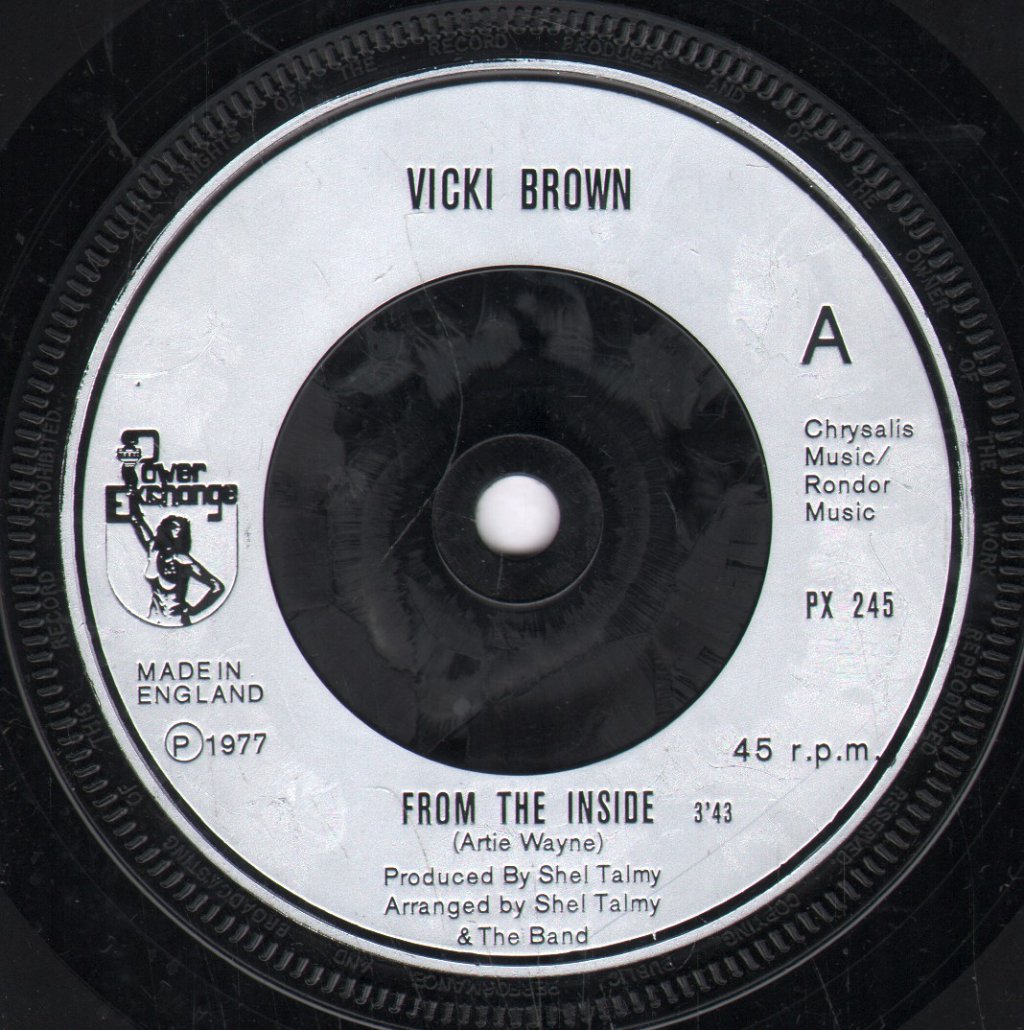 Vicki Brown - From The Inside - 7 Inch