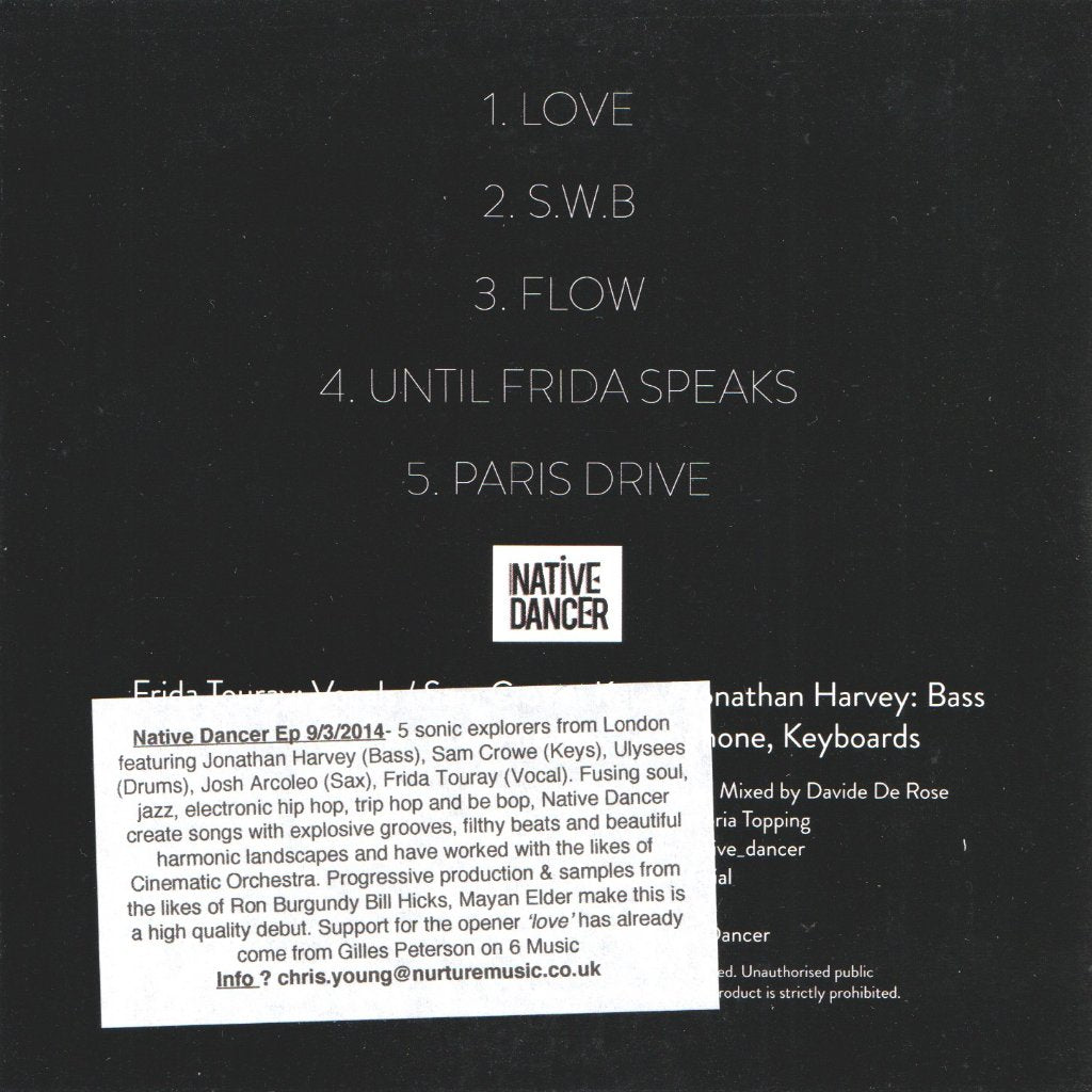 native dancer - EP Vol. I - Cdr