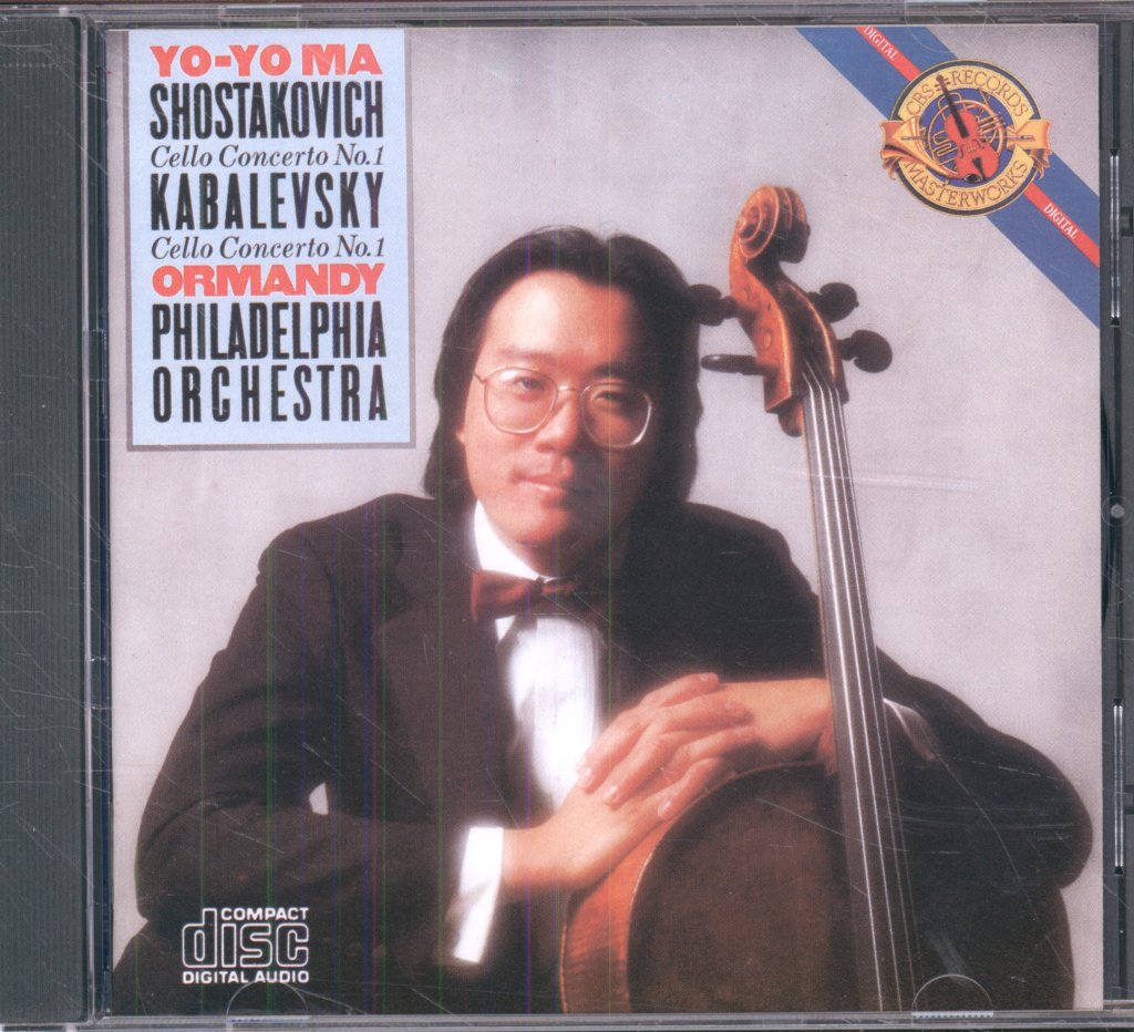 Yo-Yo Ma, Eugene Ormandy, Philadelphia Orchestra - Shostakovitch / Kabalevsky - Cello Concerto No. 1 / Cello Concerto No. 1 - Cd