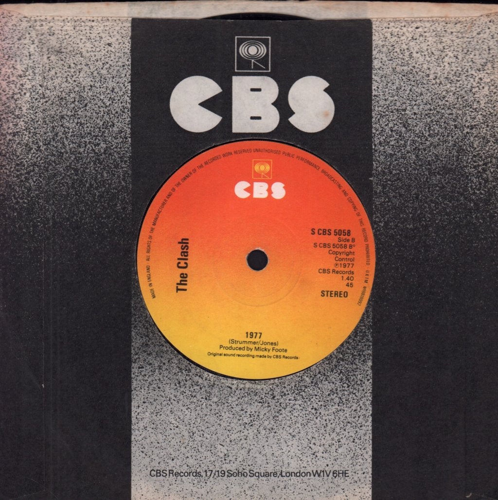 Clash - White Riot - 7 Inch