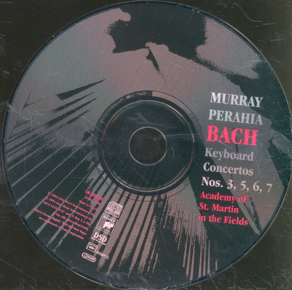 Murray Perahia, Academy Of St. Martin-in-the-Fields - Bach - Klavierkonzerte Nr. 3, 5, 6, 7 - Cd