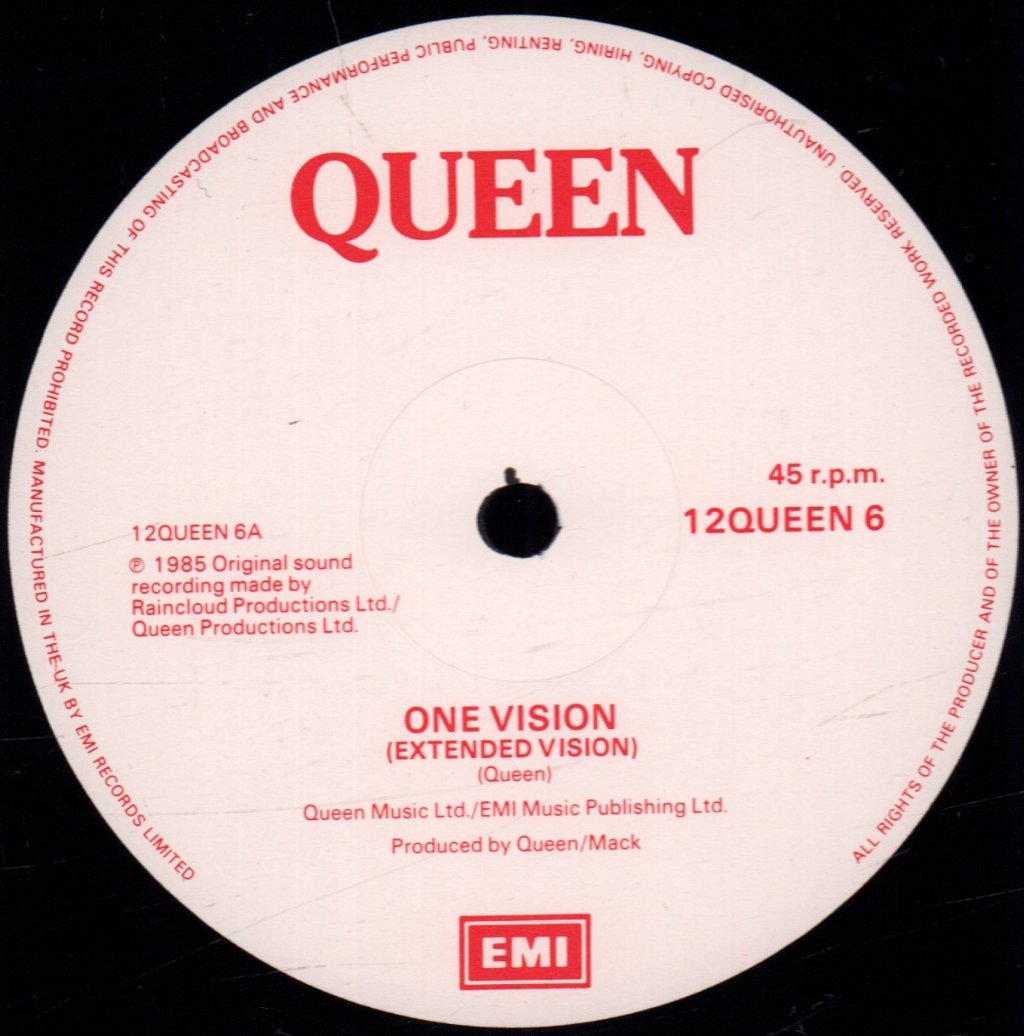 Queen - One Vision - 12 Inch