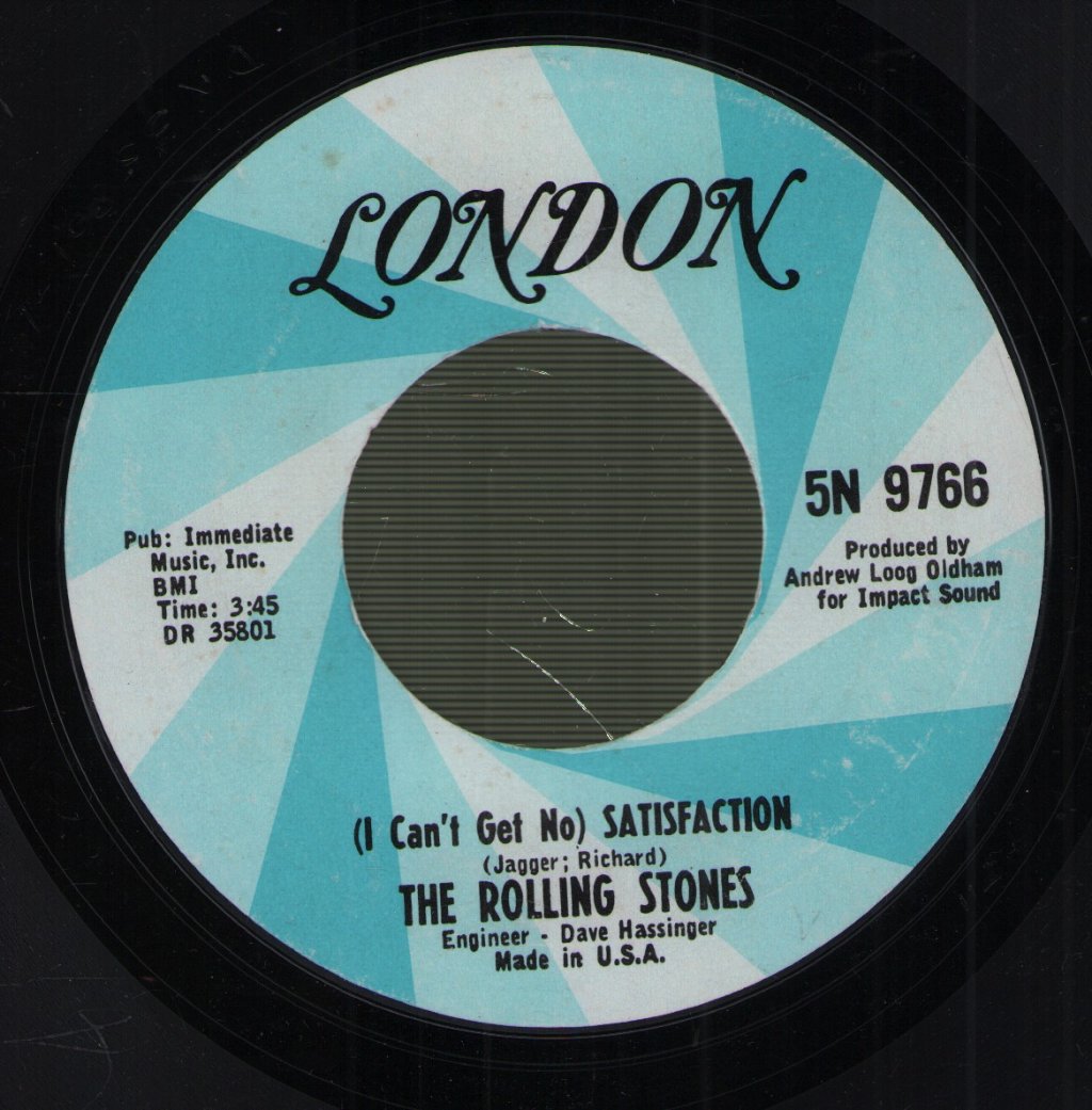 Rolling Stones - Satisfaction - 7 Inch