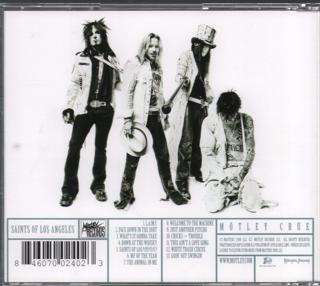 Mötley Crüe - Saints Of Los Angeles - Cd