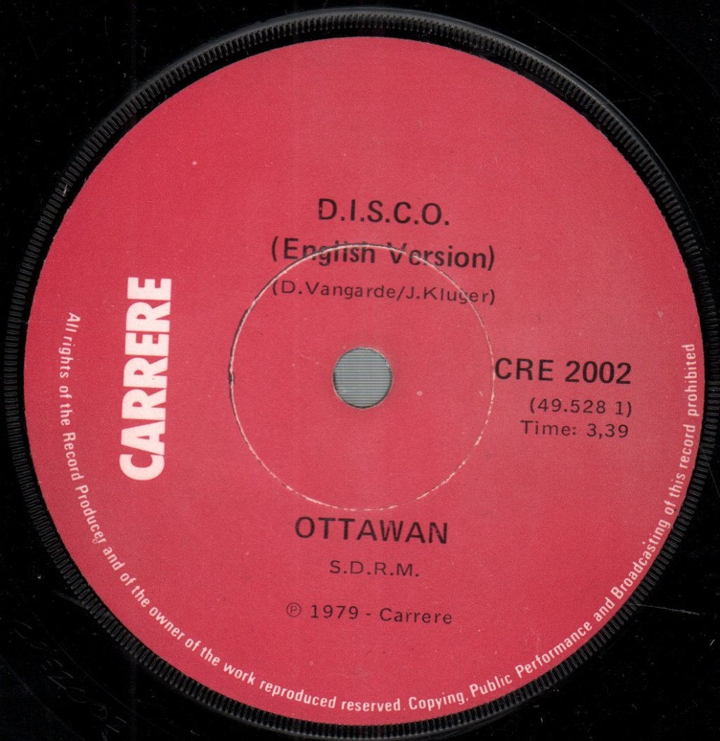 Ottawan - d.i.s.c.o. - 7 Inch