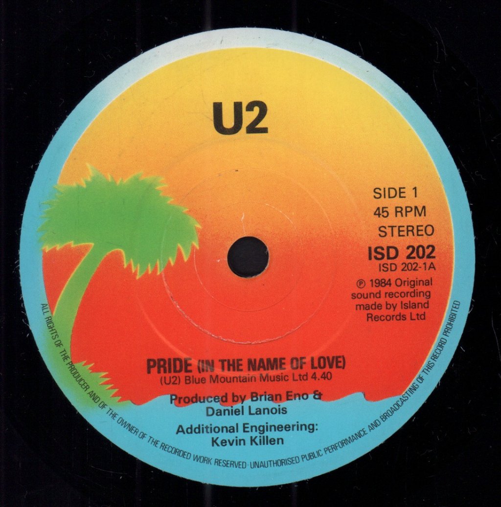 U2 - Pride - Double 7 Inch