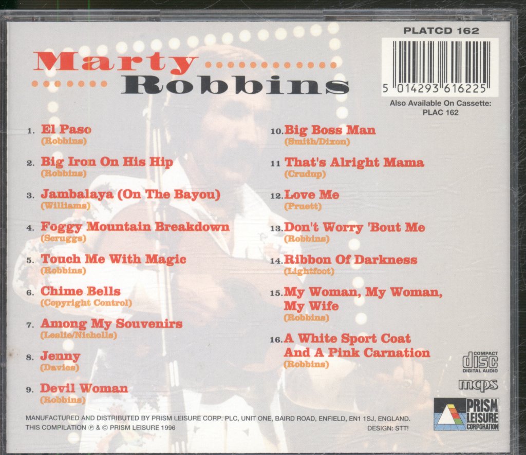 Marty Robbins - Concert Collection - Cd