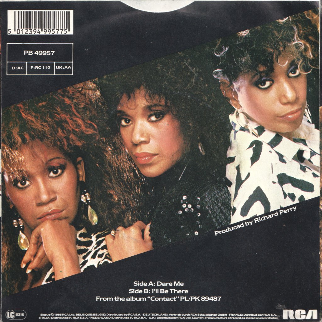 Pointer Sisters - Dare Me - 7 Inch