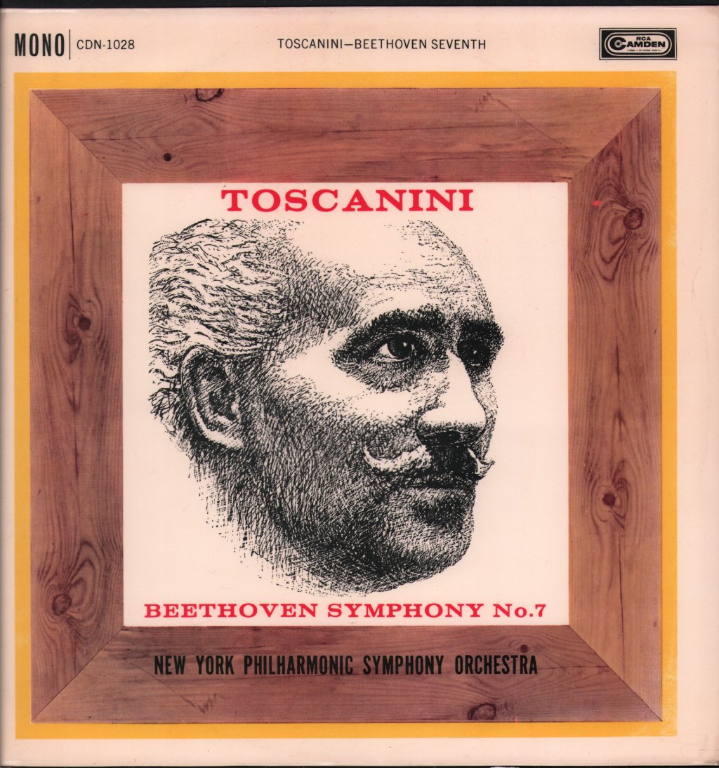 Arturo Toscanini / New York Philharmonic Orchestra - Beethoven - Seventh Symphony - Lp