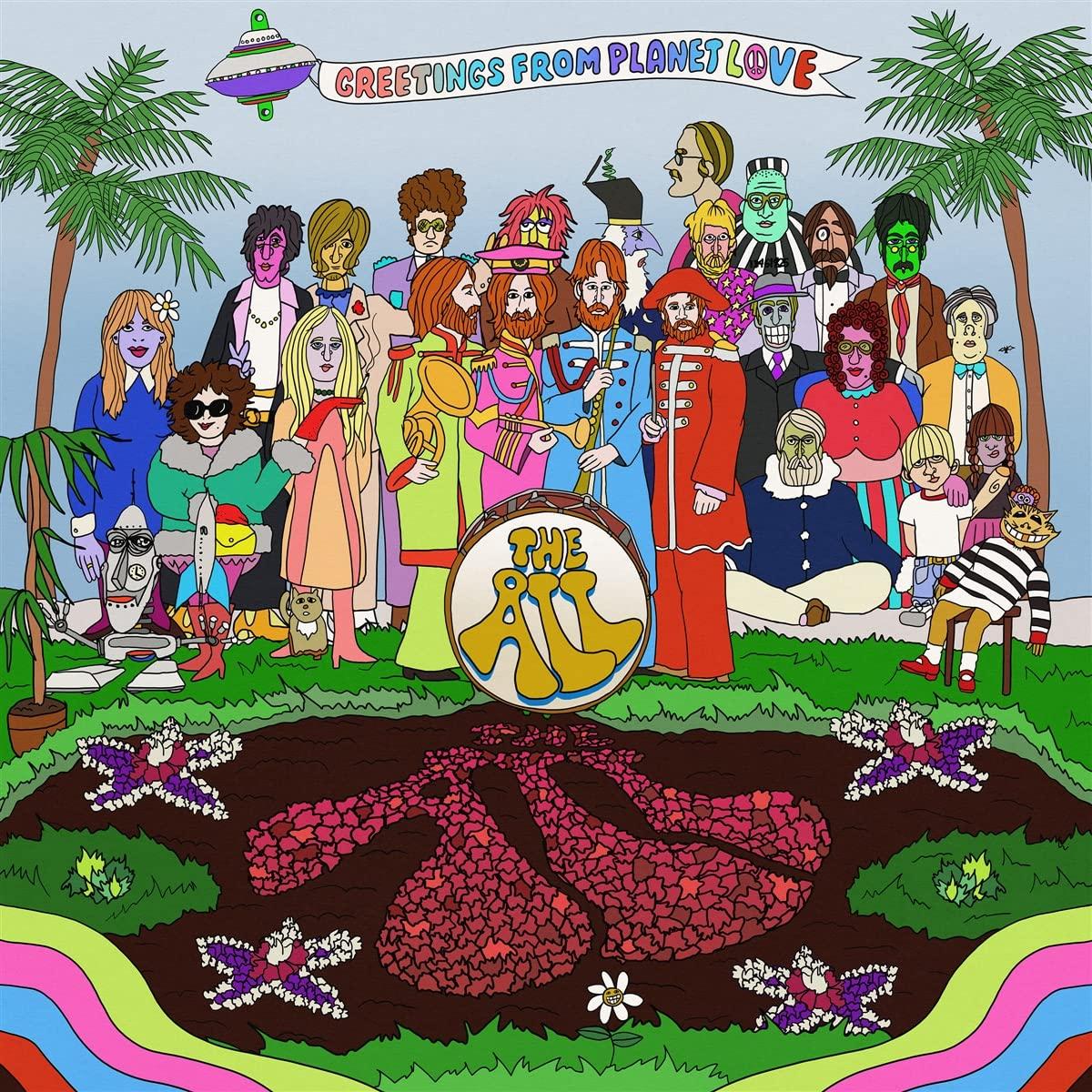 Andrew Gold - Fraternal Order of the All - Greetings From Planet Love - Double 10" Splatter Vinyl Edition - Double Lp