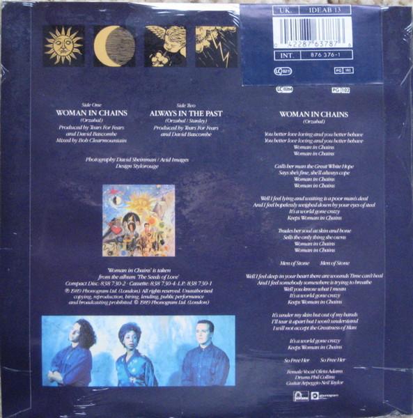 Tears For Fears - Woman In Chains - 7 Inch