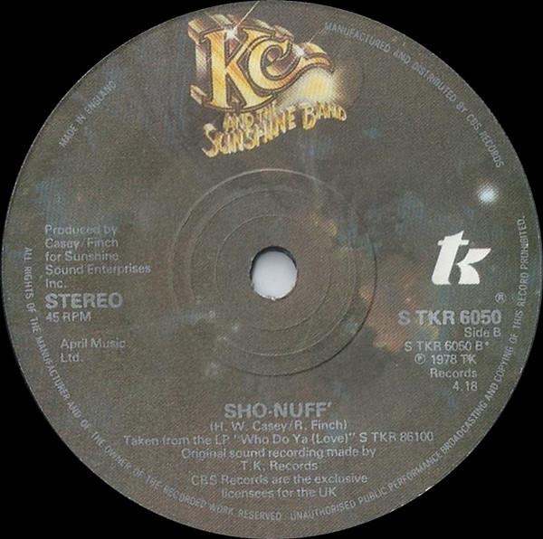KC And The Sunshine Band - Do You Feel Alright - 7 Inch