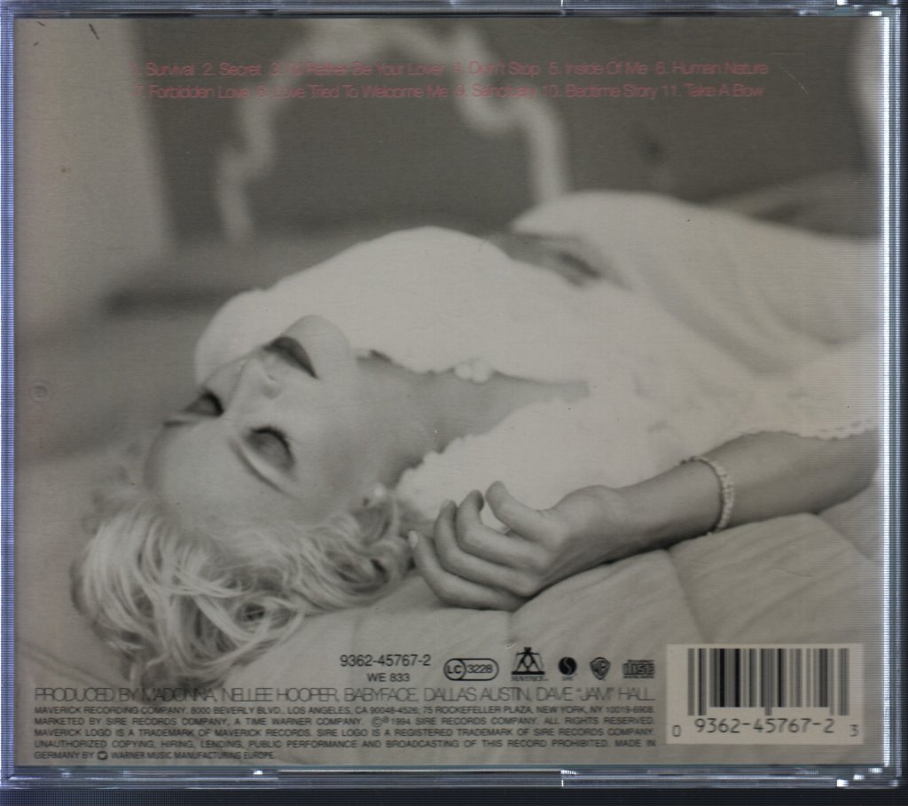 Madonna - Bedtime Stories - Cd