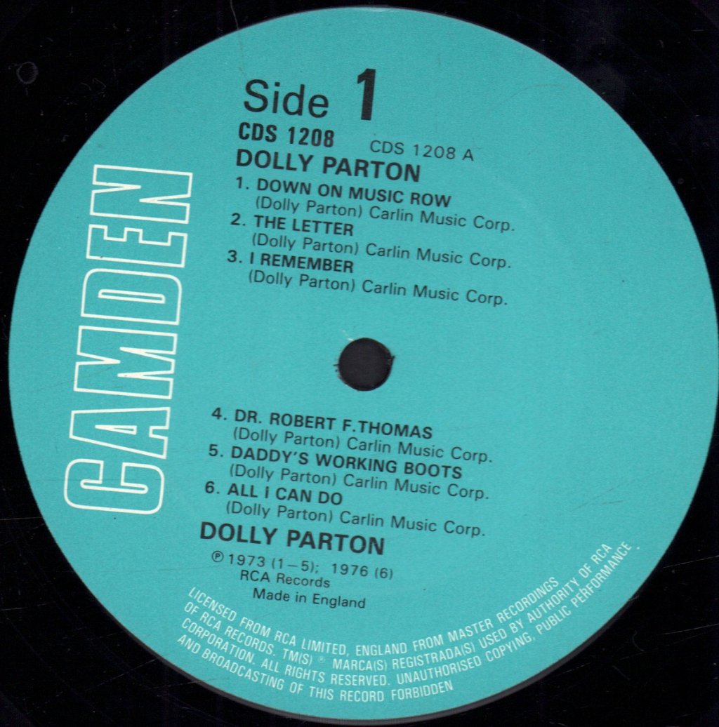 Dolly Parton - Dolly Parton - Lp