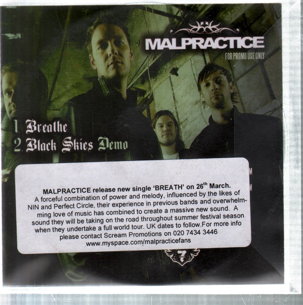 Malpractice - Breathe - Cdr