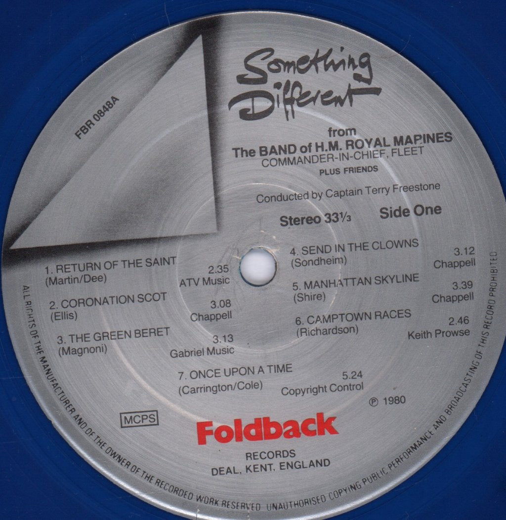 Royal Marines Band - Something Different - Lp