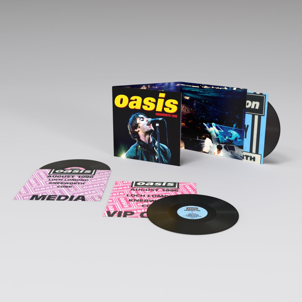 Oasis - Knebworth 1996 - Triple Lp