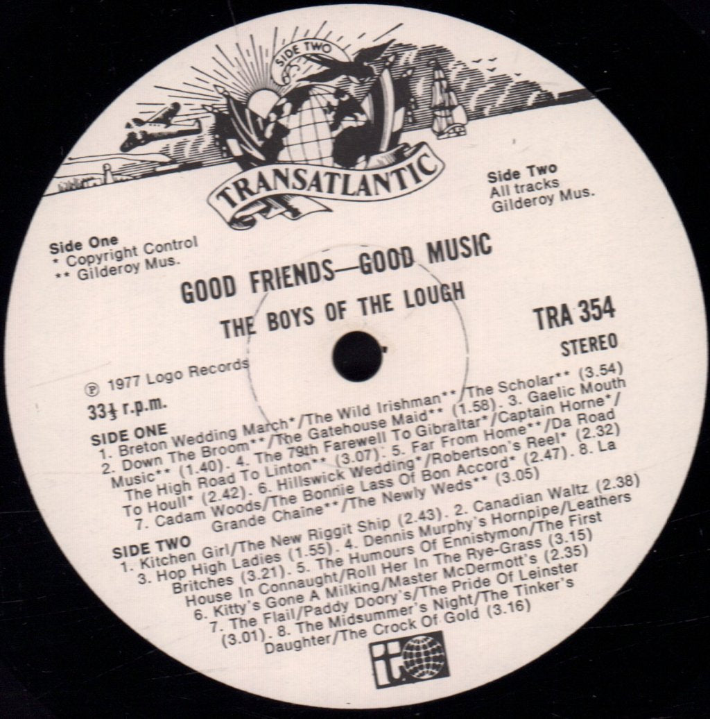 Boys Of The Lough - Good Friends Good Music - Lp