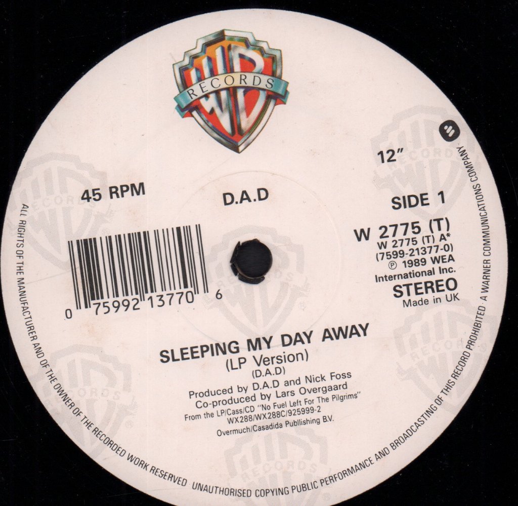 Dad - Sleeping My Day Away - 12 Inch