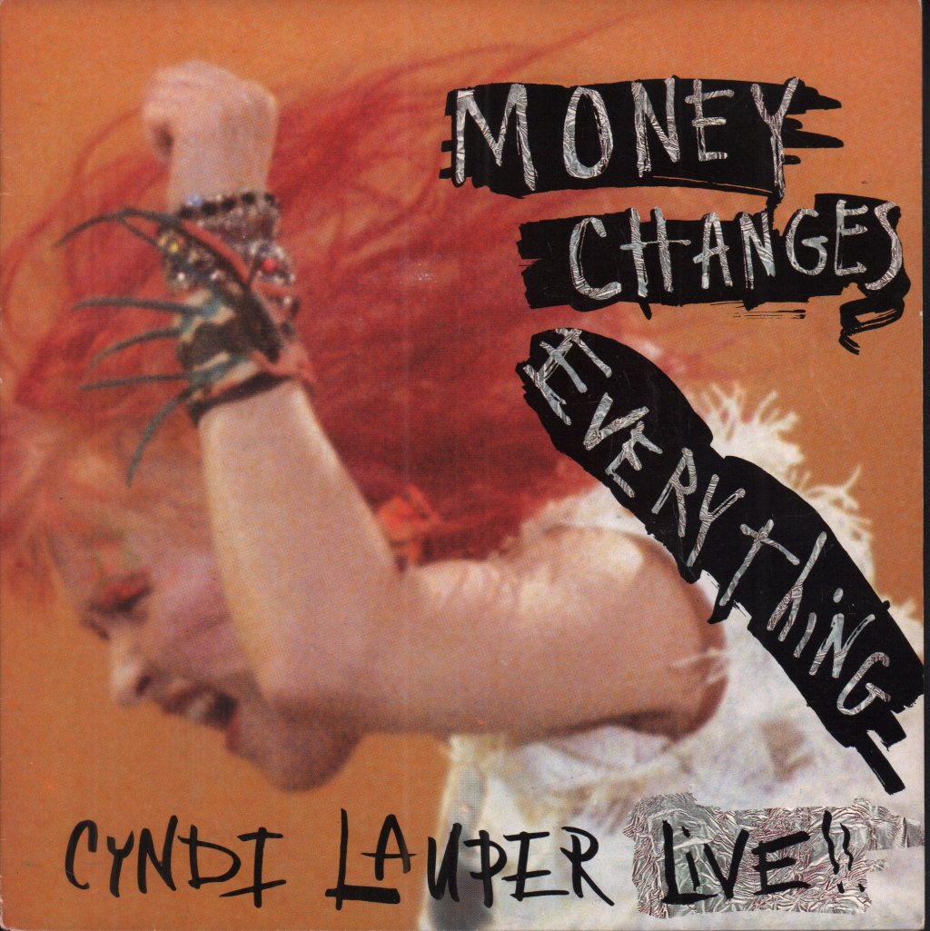 Cyndi Lauper - Money Changes Everything - 7 Inch