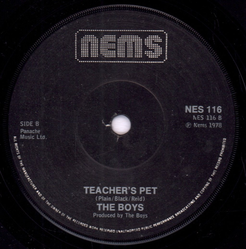 Boys (Punk Group) - Brickfield Nights - 7 Inch
