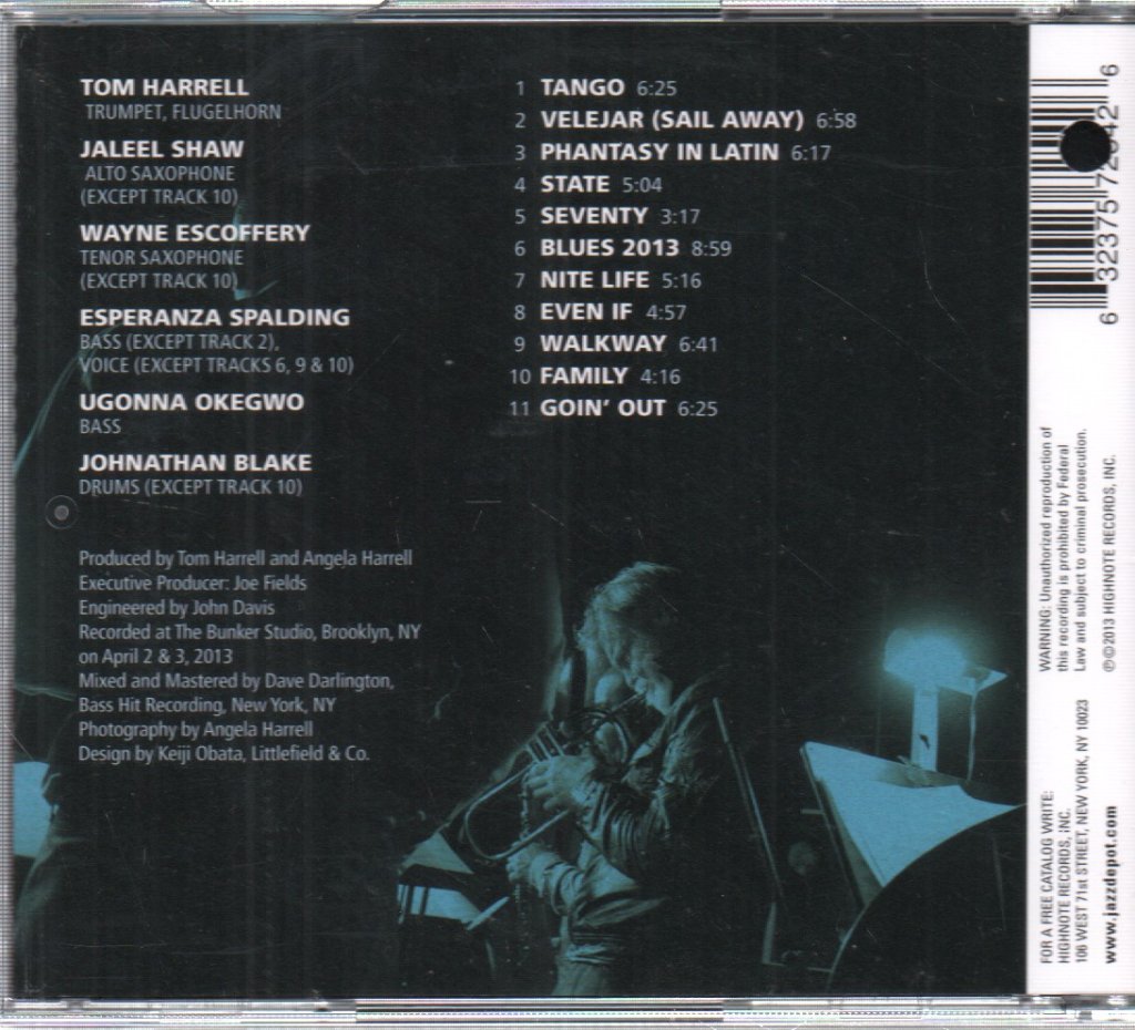 Tom Harrell - Colors Of A Dream - Cdr