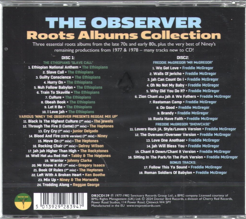 Various Artists - Observer - Roots Album Collection - Double Cd