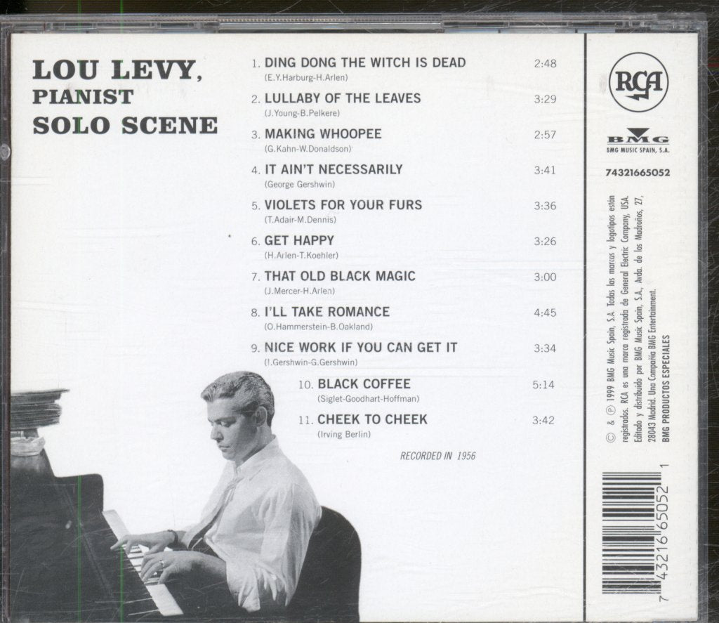 Lou Levy - Solo Scene - Cd