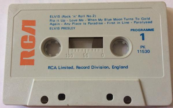 Elvis Presley - Elvis  (Rock 'N' Roll No.2 ) - Cassette