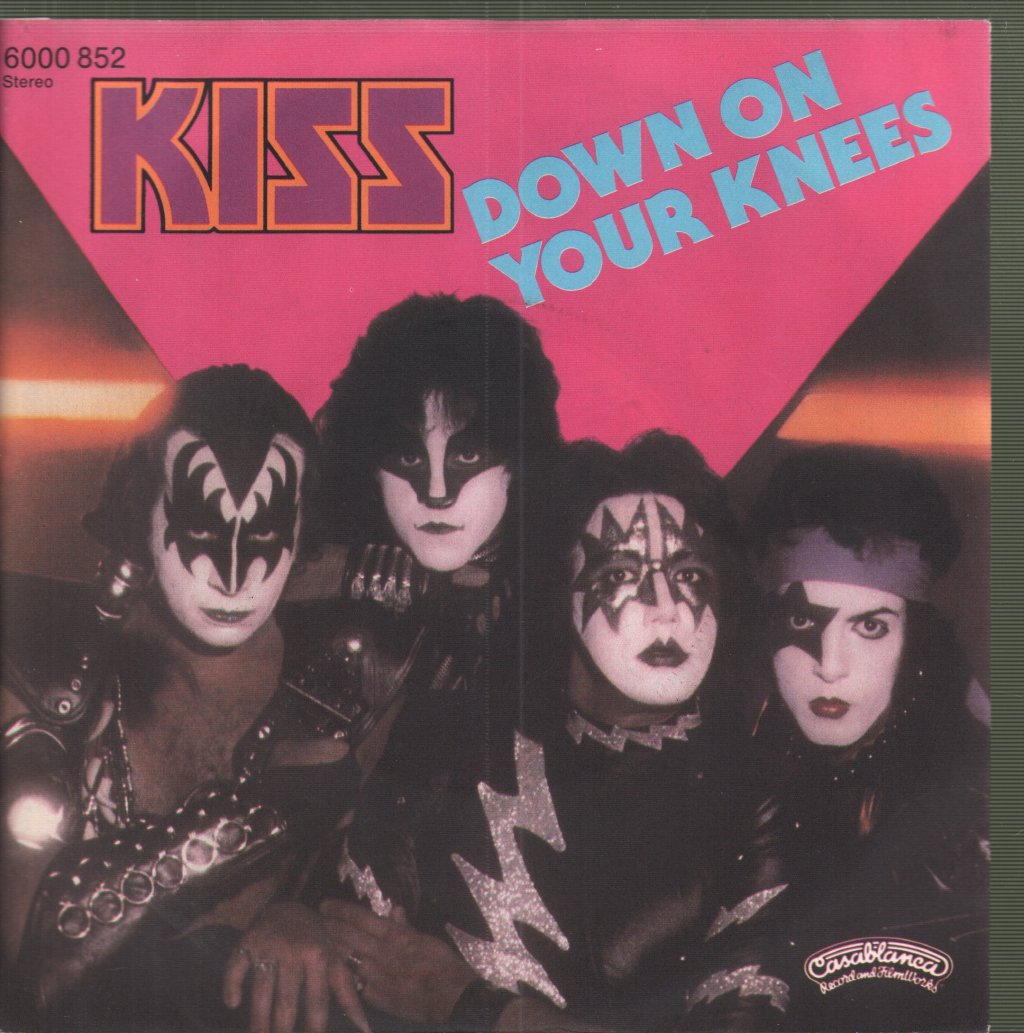 Kiss - Down On Your Knees - 7 Inch