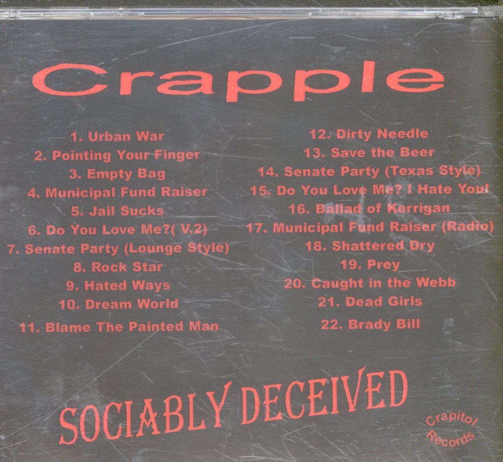Crapple - Sociably Deceived - Cdr