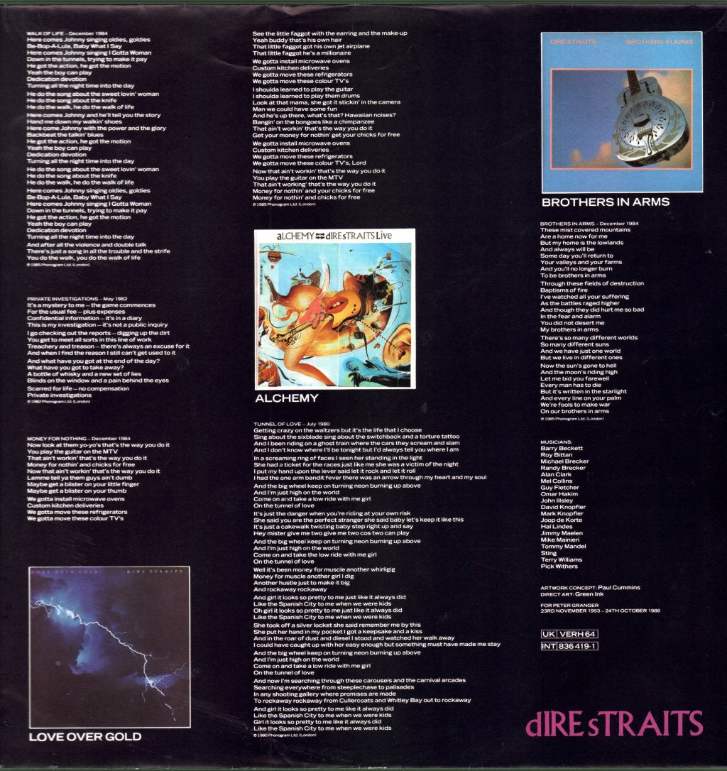 Dire Straits - Money For Nothing - Lp