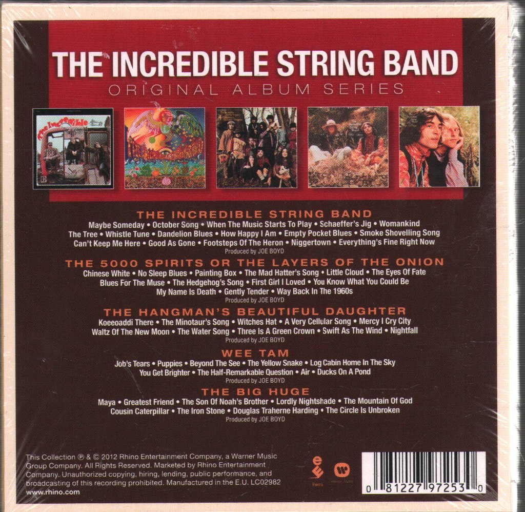 Incredible String Band - Original Album Series - Cd Set