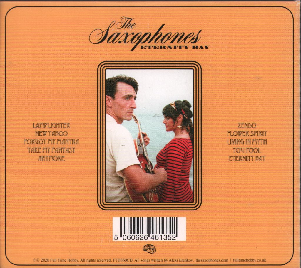 Saxophones - Eternity Bay - Cd