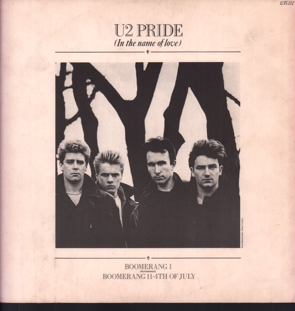 U2 - Pride - 12 Inch