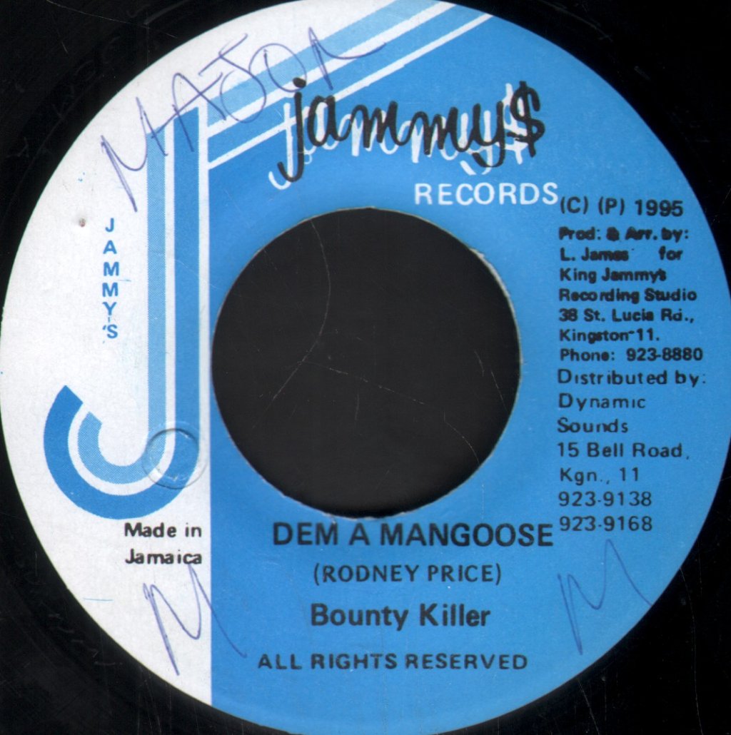 Bounty Killer - Dem A Mangoose - 7 Inch