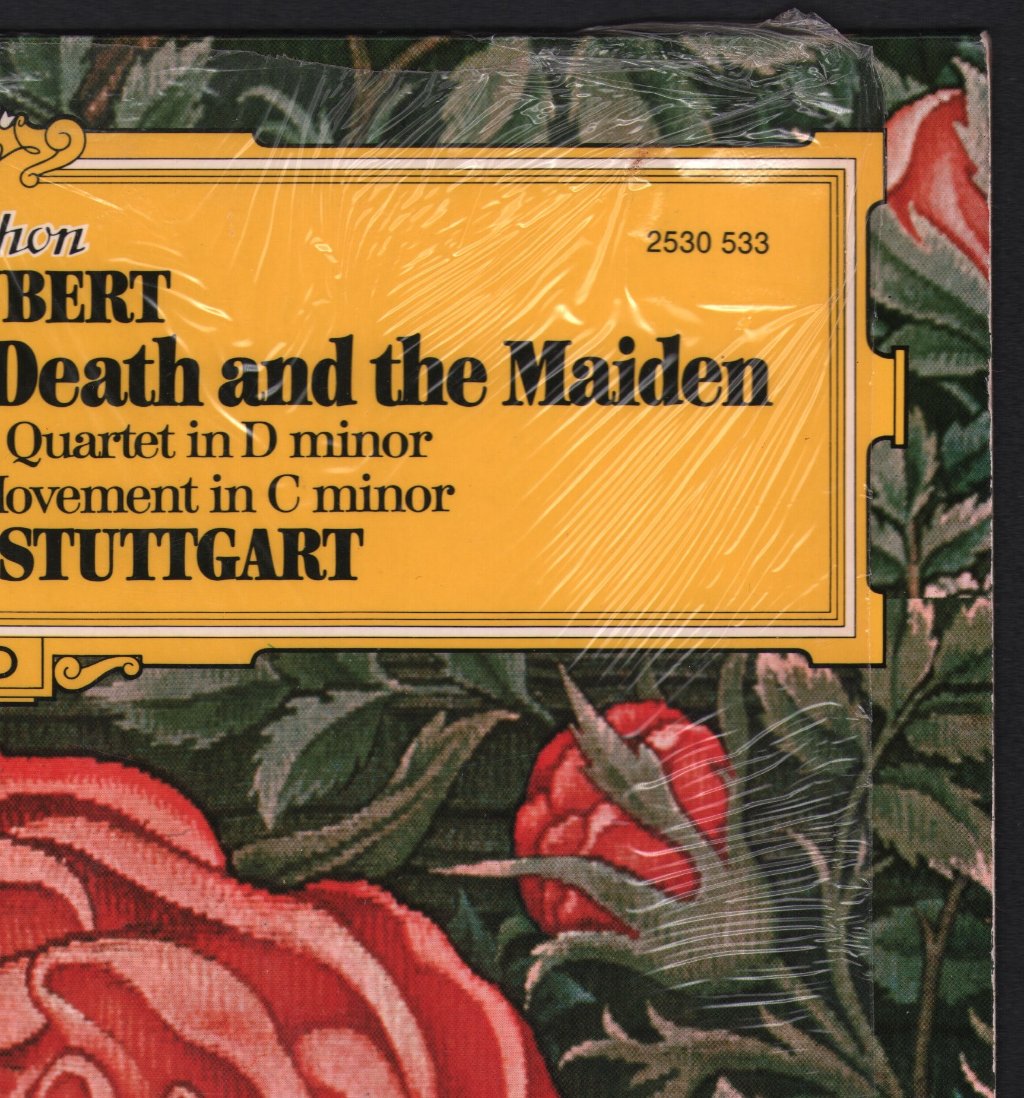 Melos Quartett Stuttgart - Franz Schubert - Der Tod Und Das Mädchen - Death And The Maiden - Lp