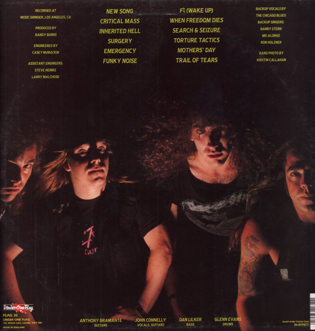 Nuclear Assault - Handle With Care - Lp