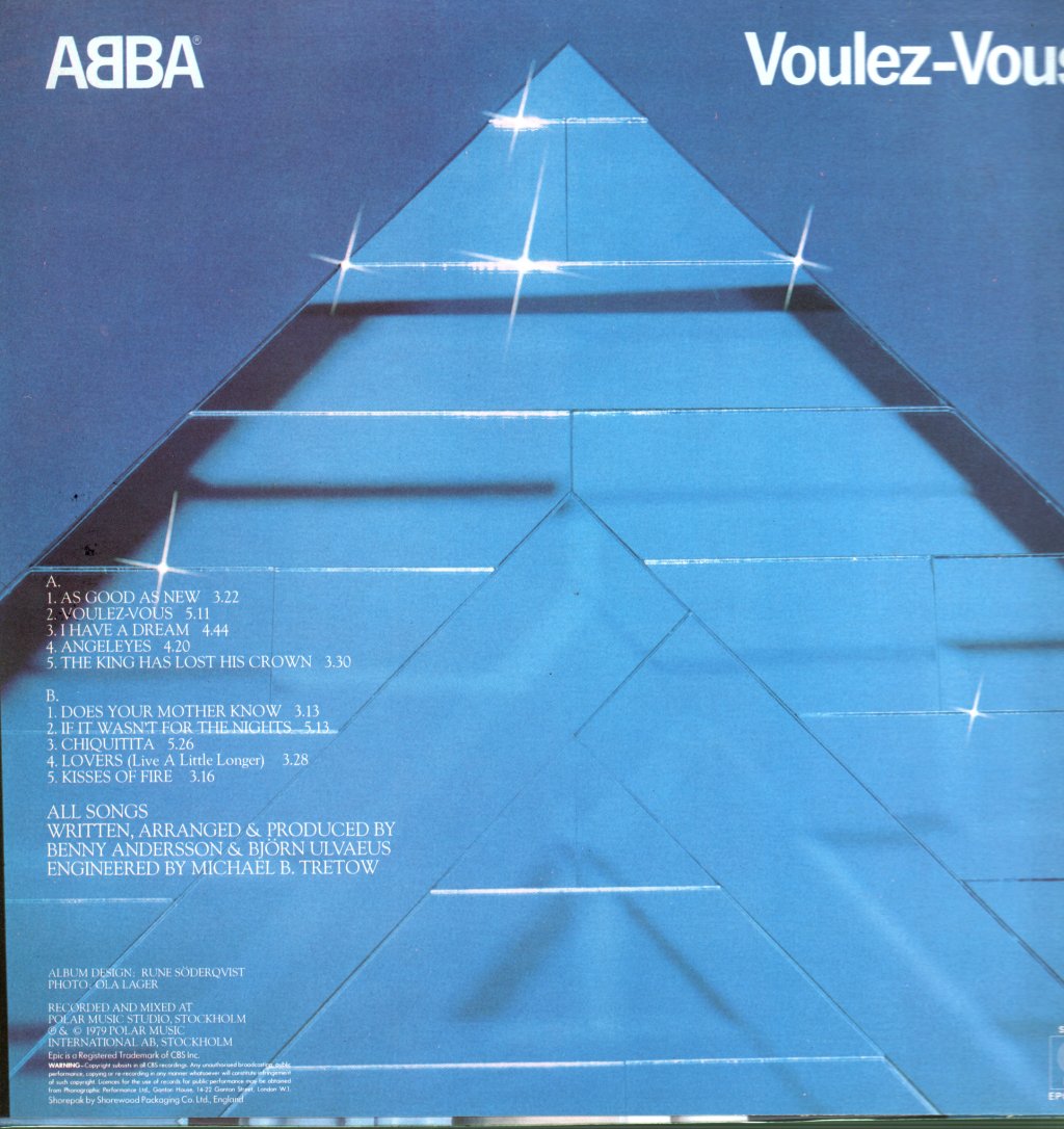 ABBA - Voulez Vous - Lp