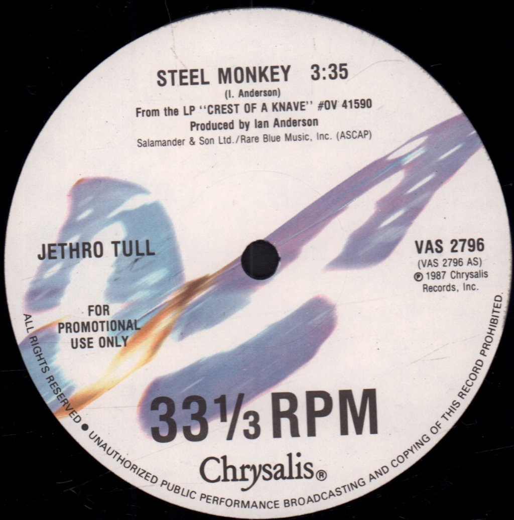 Jethro Tull - Steel Monkey - 12 Inch