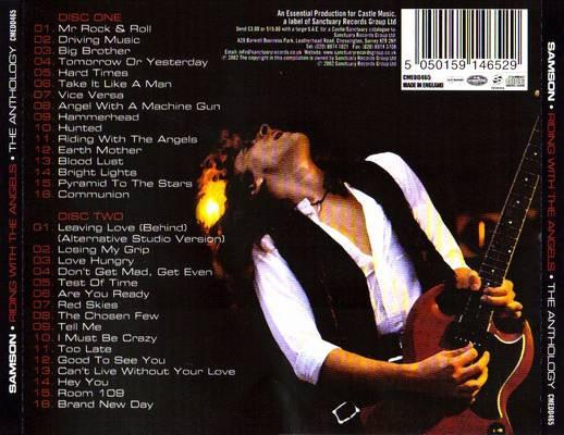 Samson (Nwobhm/Metal Group) - Riding With The Angels • The Anthology - Double Cd