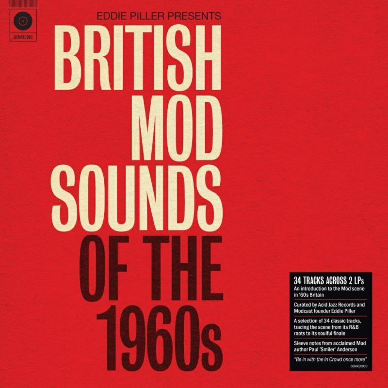 Various Artists - Eddie Piller Presents - British Mod Sounds of the 1960s (140g Black Vinyl) - Double Lp
