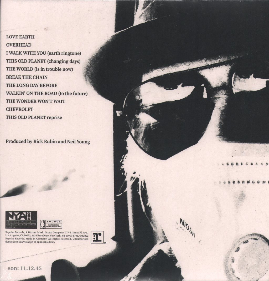 Neil Young With Crazy Horse - World Record - Double Lp
