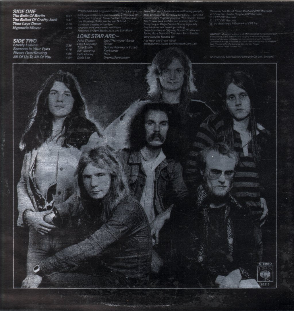 Lone Star - Firing On All Six - Lp