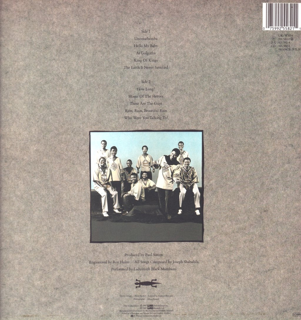 Ladysmith Black Mambazo - Shaka Zulu - Lp